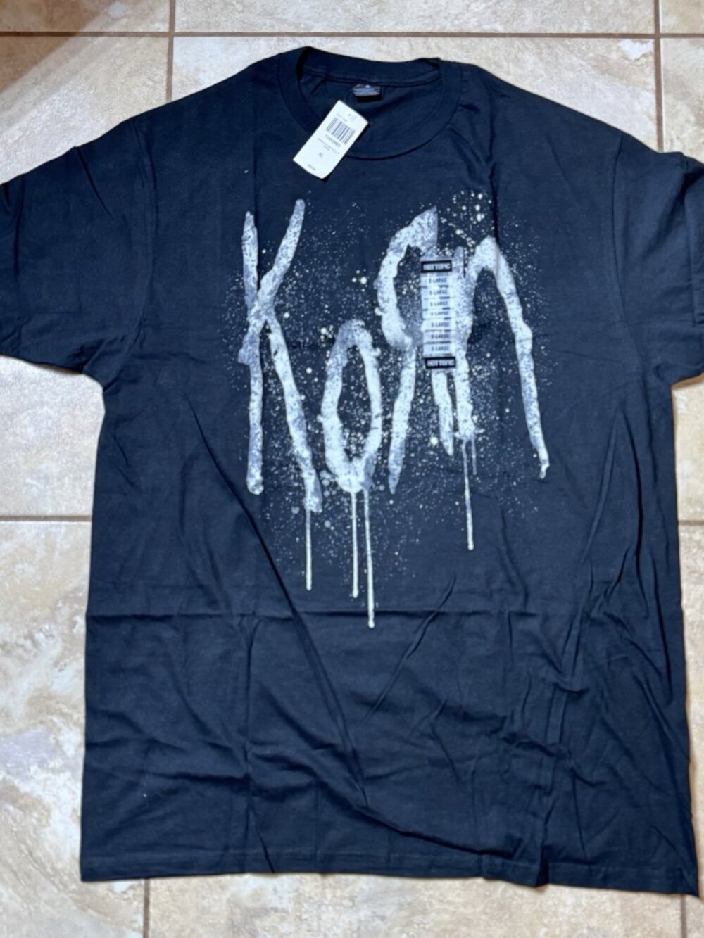 Korn Still A Freak T-Shirt 2-Sided X-LARGE New With Tags